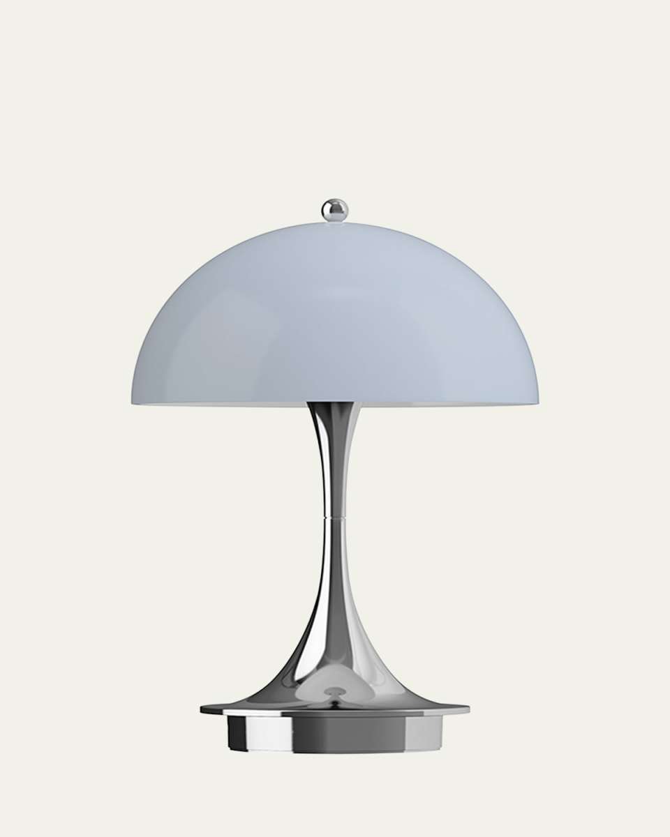Panthella Portable Metal Table Lamp, 10"